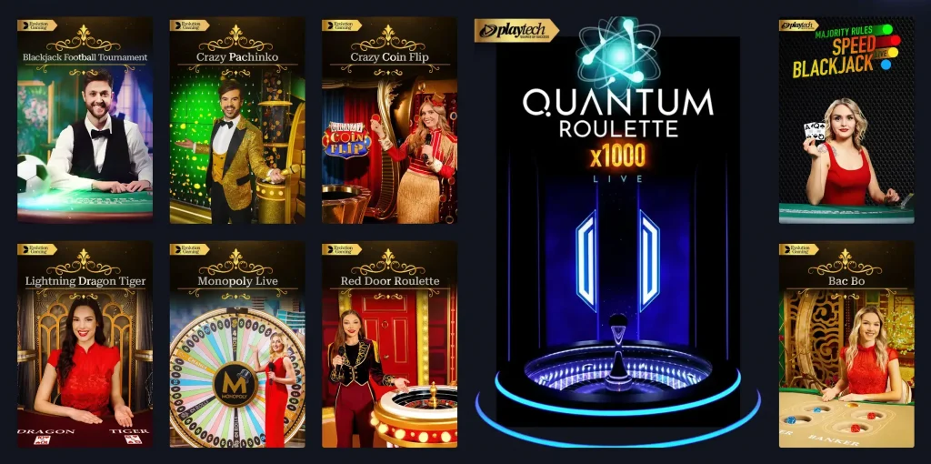 21LuckyBet Live Casino